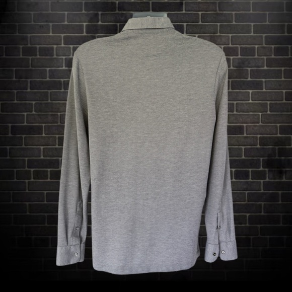 Hart Schaffner Marx Luxe Polo Shirt - M - Pima Cotton Blend - Made in Peru - Picture 3 of 12